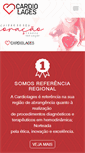 Mobile Screenshot of cardiolages.com.br